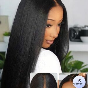 100% human hair lace wig (SOLD)